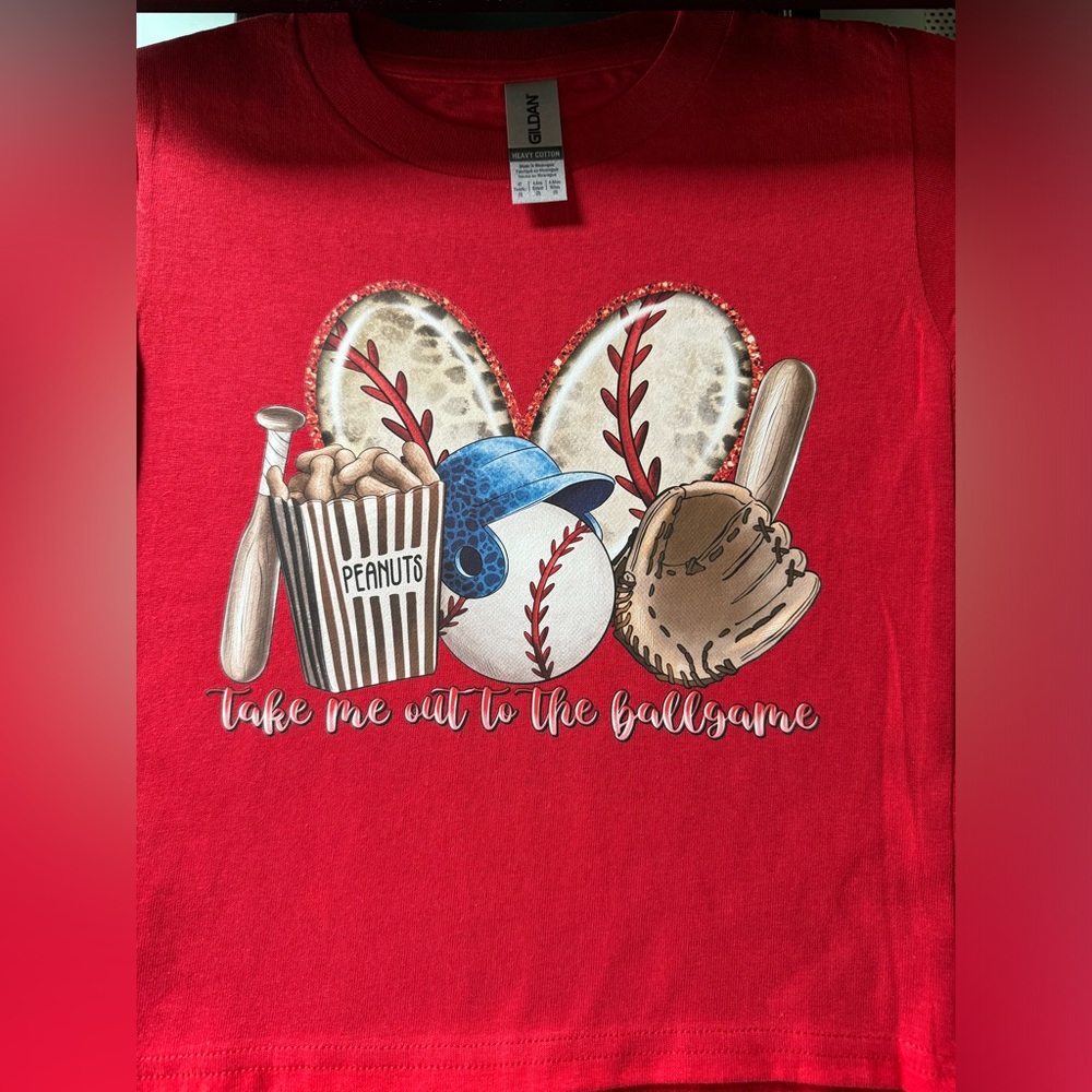 Boutique made kids sports Tshirt